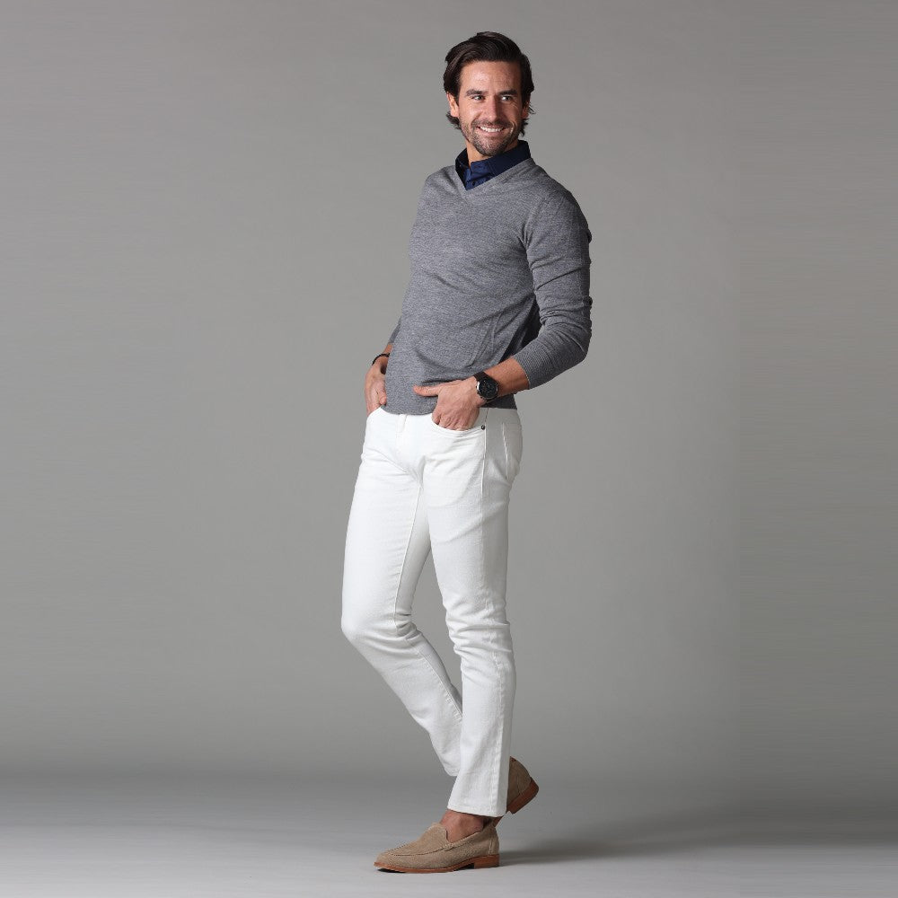 Mannen Poloshirt Korte Mouwen Rekbaar Slim Fit