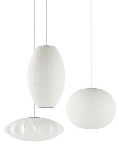 Bubbel Hanglamp met Stalen Draadstructuur Wit Ø40cm Moderne Verlichting