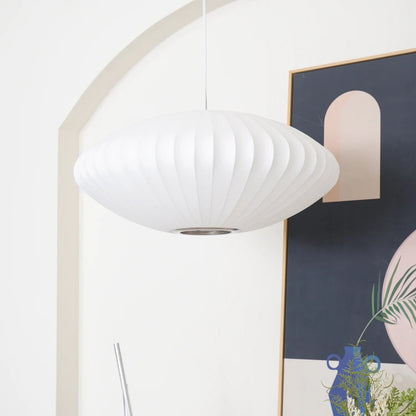 Bubbel Hanglamp met Stalen Draadstructuur Wit Ø40cm Moderne Verlichting