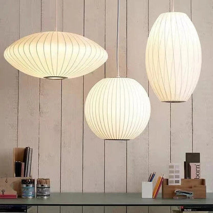 Bubbel Hanglamp met Stalen Draadstructuur Wit Ø40cm Moderne Verlichting