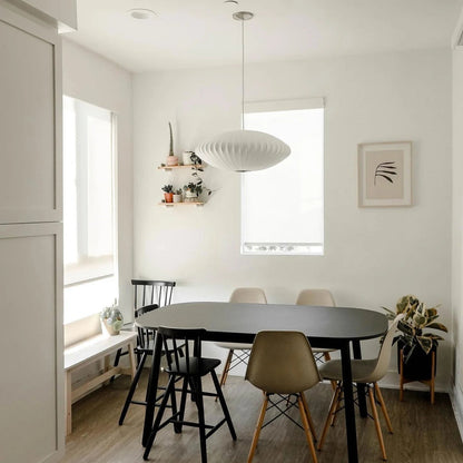 Bubbel Hanglamp met Stalen Draadstructuur Wit Ø40cm Moderne Verlichting