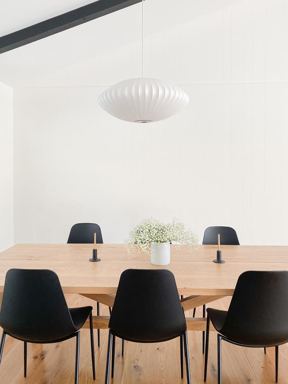 Bubbel Hanglamp met Stalen Draadstructuur Wit Ø40cm Moderne Verlichting