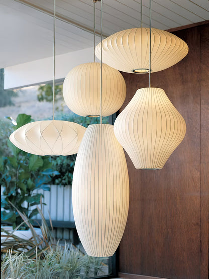 Bubbel Hanglamp met Stalen Draadstructuur Wit Ø40cm Moderne Verlichting