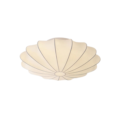 Nelson plafondlamp zijdevezel 3000K wit woonkamer slaapkamer cocoon design Japandi verlichting