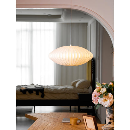Bubbel Hanglamp met Stalen Draadstructuur Wit Ø40cm Moderne Verlichting
