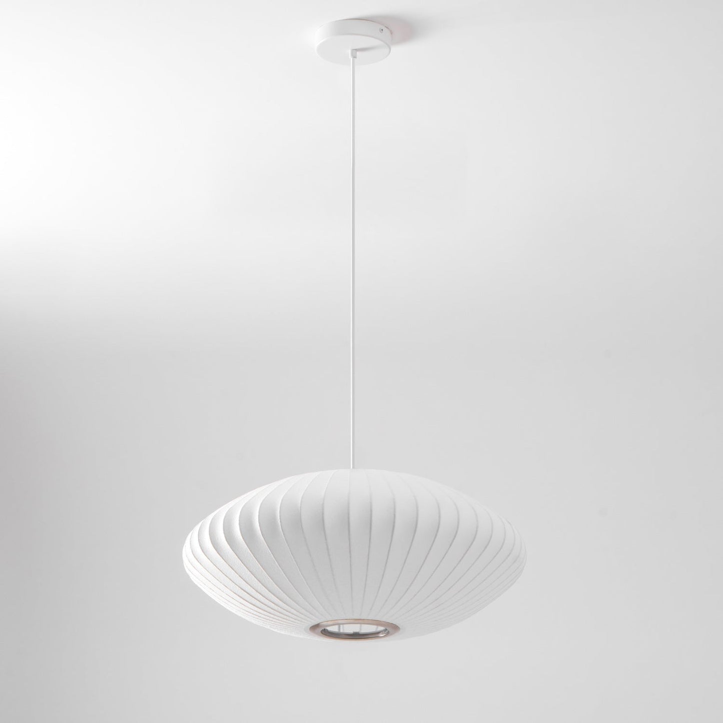 Bubbel Hanglamp met Stalen Draadstructuur Wit Ø40cm Moderne Verlichting