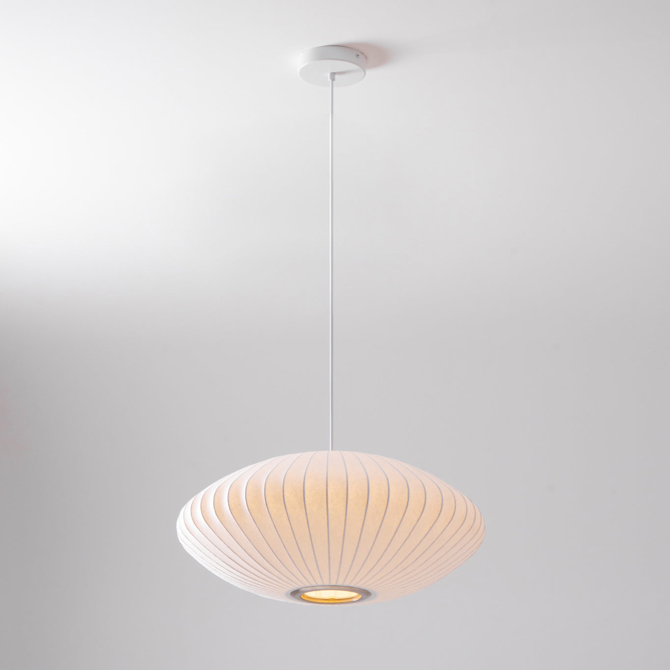 Bubbel Hanglamp met Stalen Draadstructuur Wit Ø40cm Moderne Verlichting
