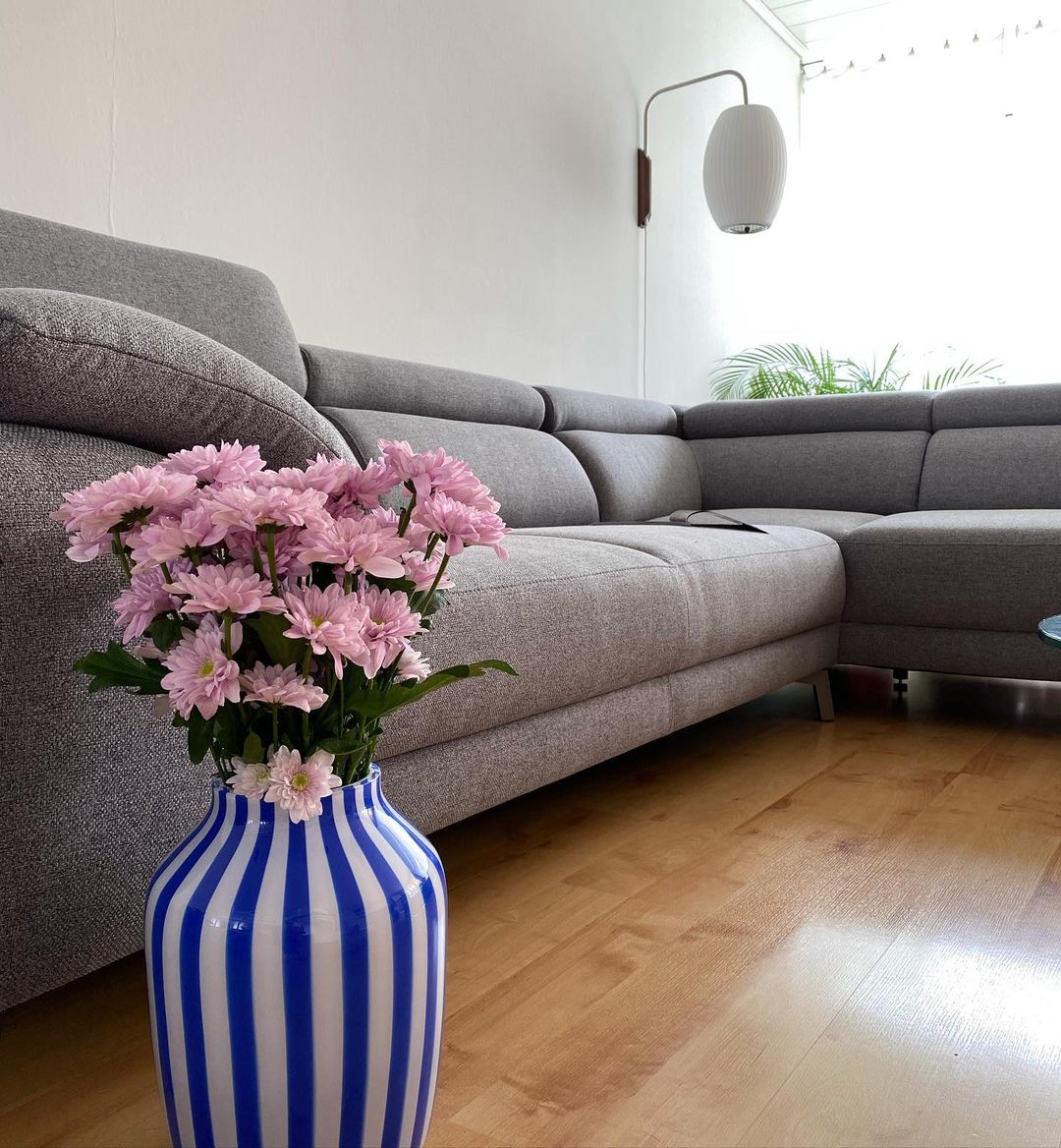 Wandlamp Zijden Kap Walnoot Metaal Wit Woonkamer Slaapkamer