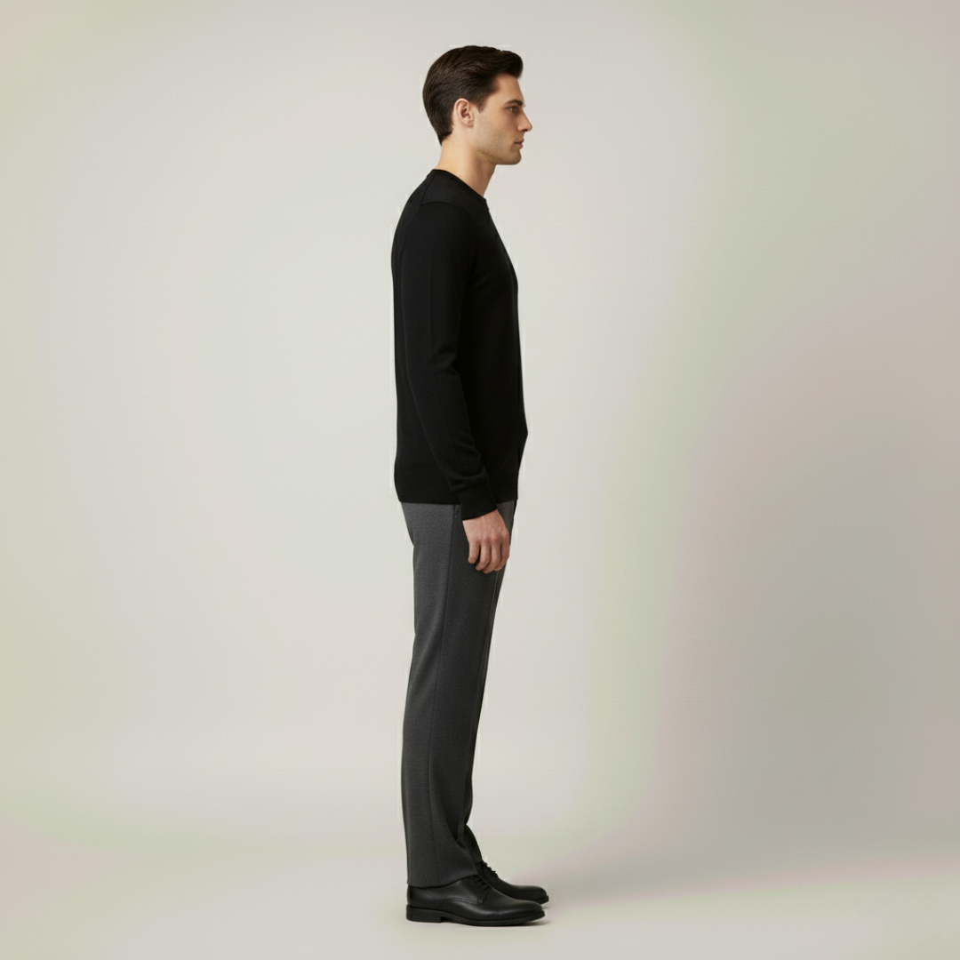 Nero | Maglione da Uomo – Caldo, Elegante & Versatile in Lana 5