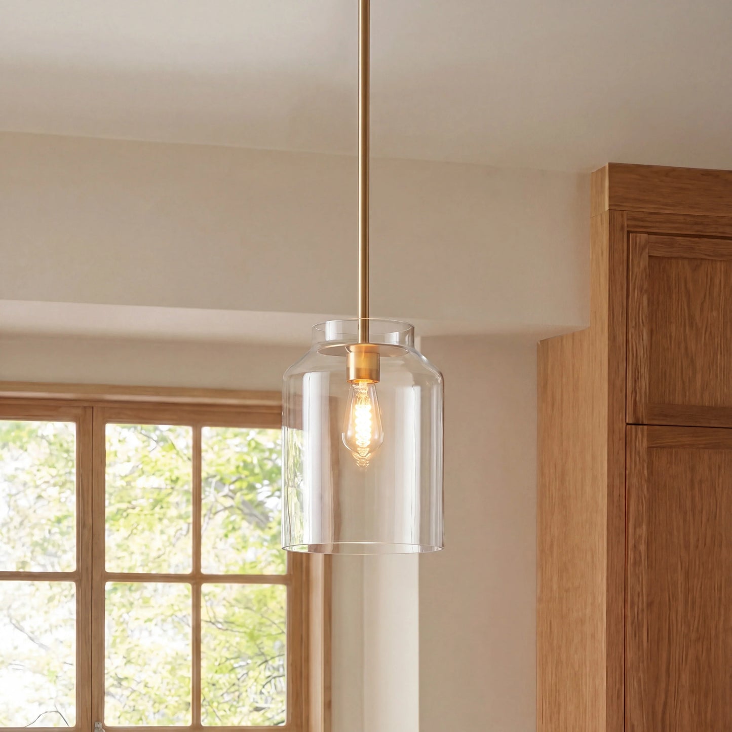 Minimalistische Plafondlamp met Matte Afwerking – Morandi Kleuren – Scandinavisch Design