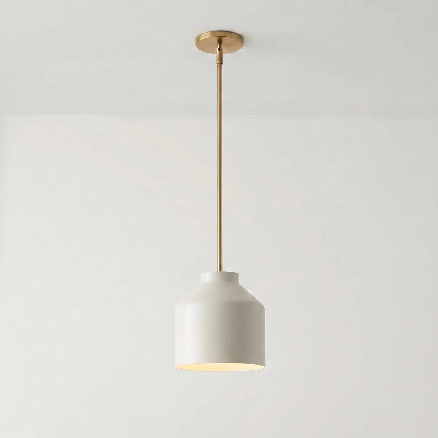 Minimalistische Plafondlamp met Matte Afwerking – Morandi Kleuren – Scandinavisch Design