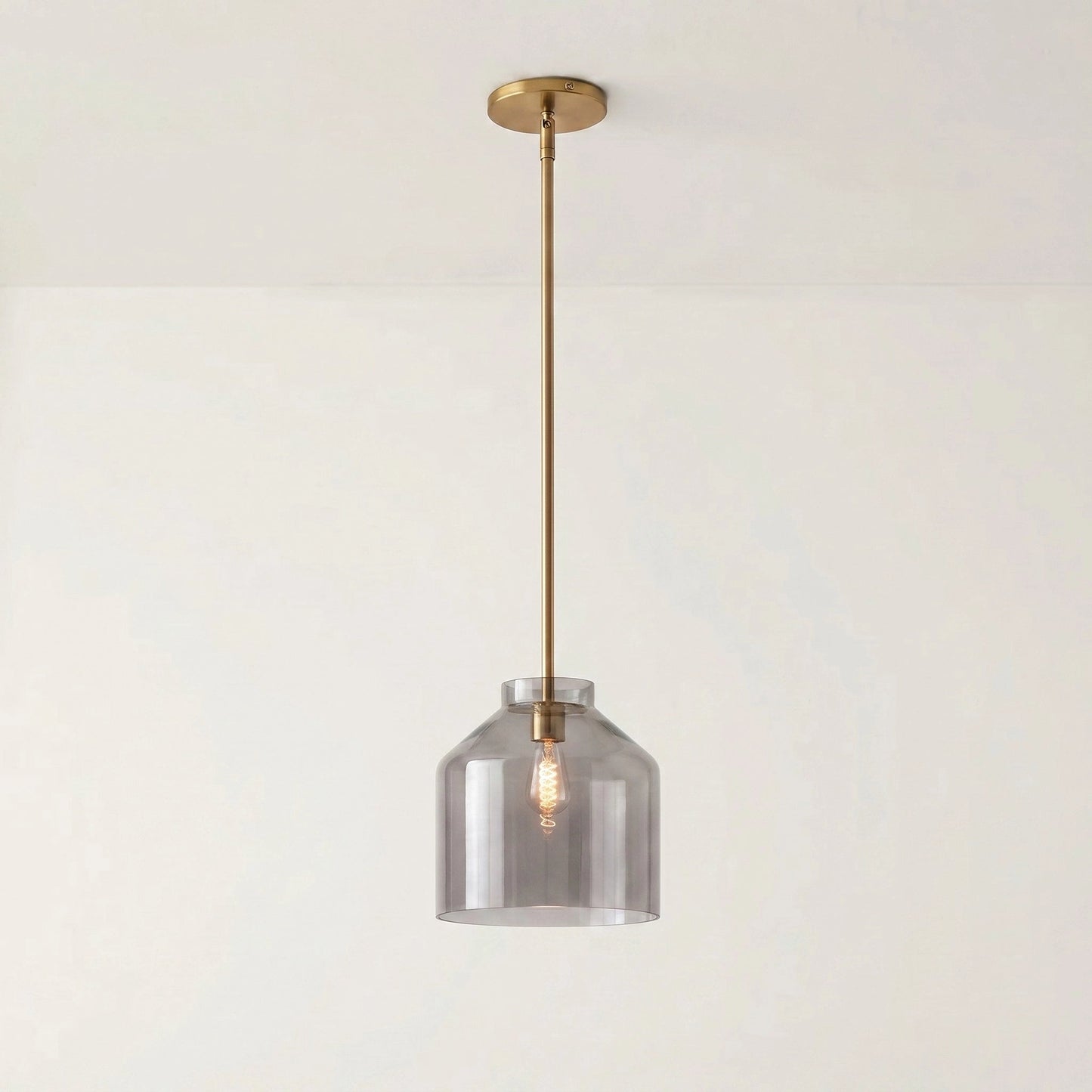 Scandinavische Hanglamp – Moderne Metalen Designlamp in Matte Afwerking – Stijlvolle Pendelverlichting voor Eetkamer Keuken Woonkamer