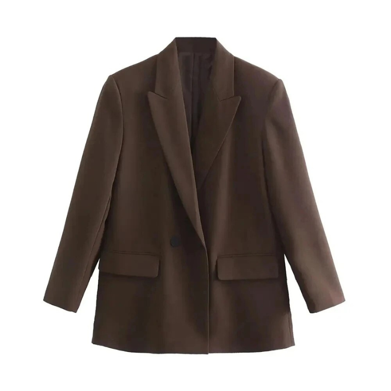 Oversize Blazer Italiaanse Stijl Mannen
