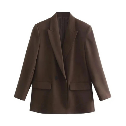 Oversize Blazer Italiaanse Stijl Mannen