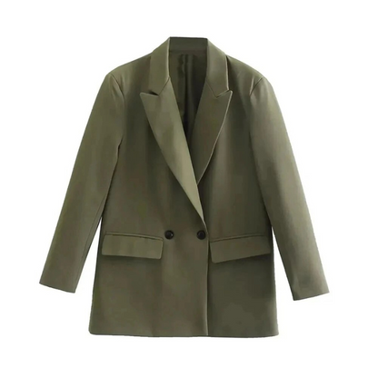 Oversize Blazer Italiaanse Stijl Mannen