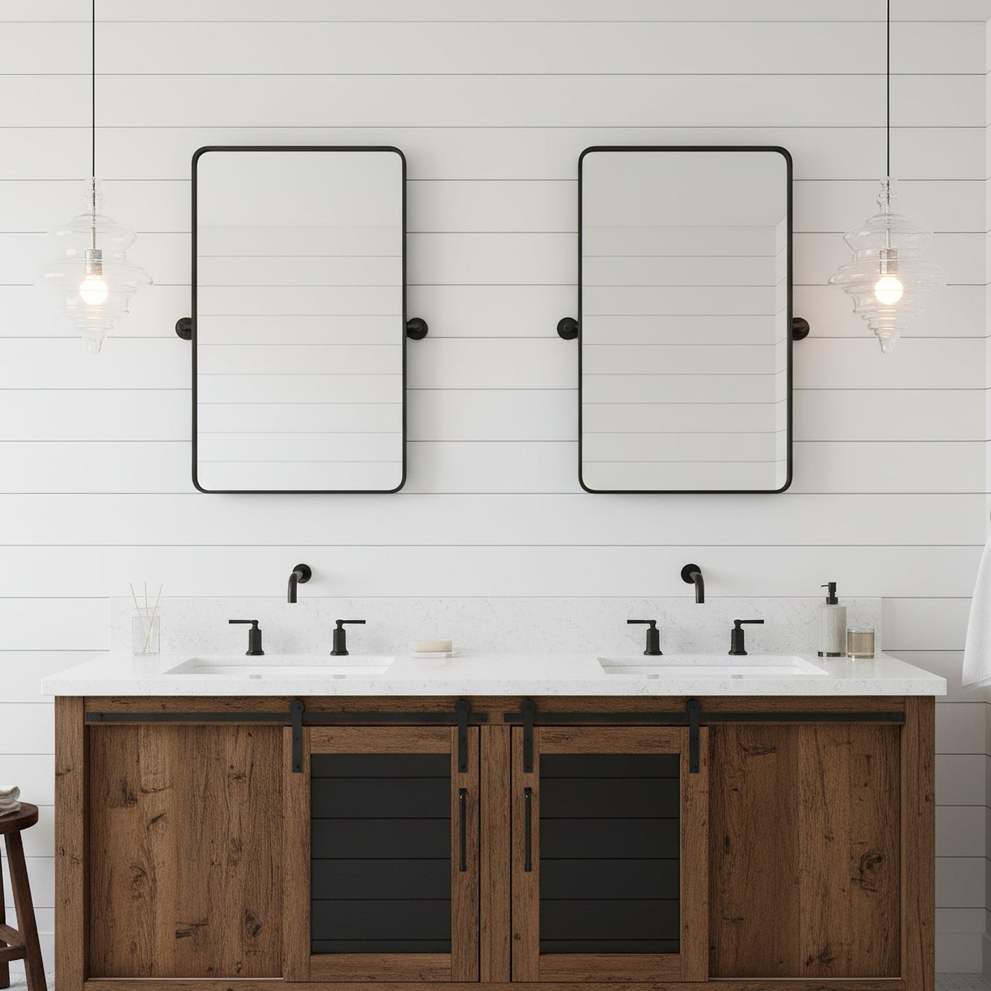 Hanglamp Geïnspireerd op Metropolitan Opera met Vloeiende Silhouet – Handgemaakt Glas in Transparant, Opaal of Amber – Verstelbare Draad 150 cm
