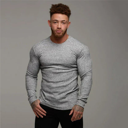 Heren Trui Kasjmier Slim Fit Luxe Warm
