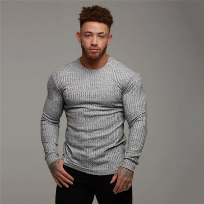 Heren Trui Kasjmier Slim Fit Luxe Warm