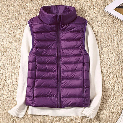 Lichtgewicht Bodywarmer Mouwloos Warm voor Buiten