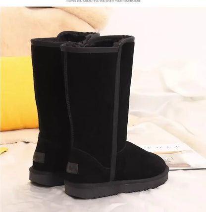 Dames Snowboots Warm en Comfortabel met Pluche Voering