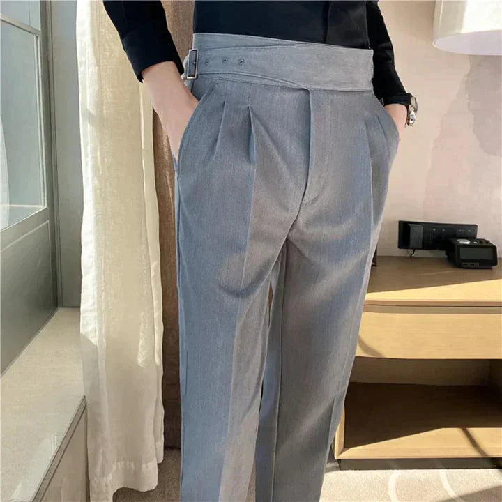 Herenbroek Zwart Formal Modieus Design