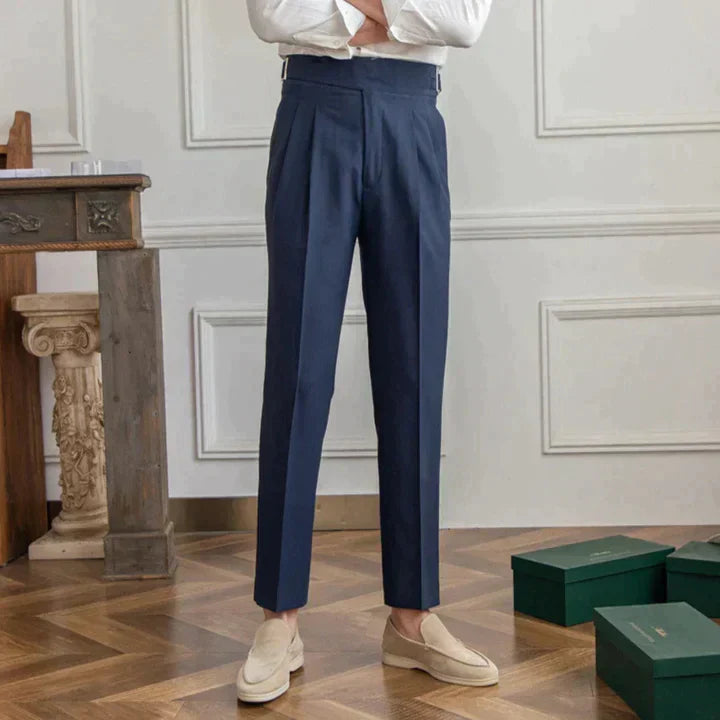 Herenbroek Zwart Formal Modieus Design
