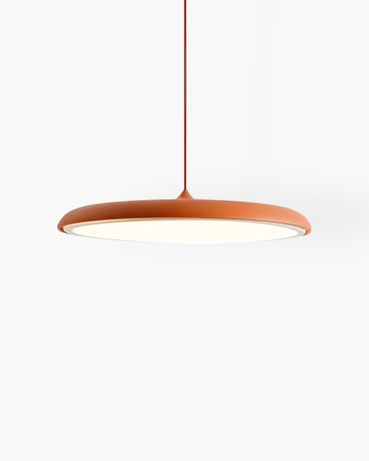 Ronde Hanglamp met Zachte Lichtverspreiding Zwart Grijs Groen Roze Wit Oranje ø25cm ø40cm Modern Scandinavisch Design voor Eetkamer Woonkamer Werkplek