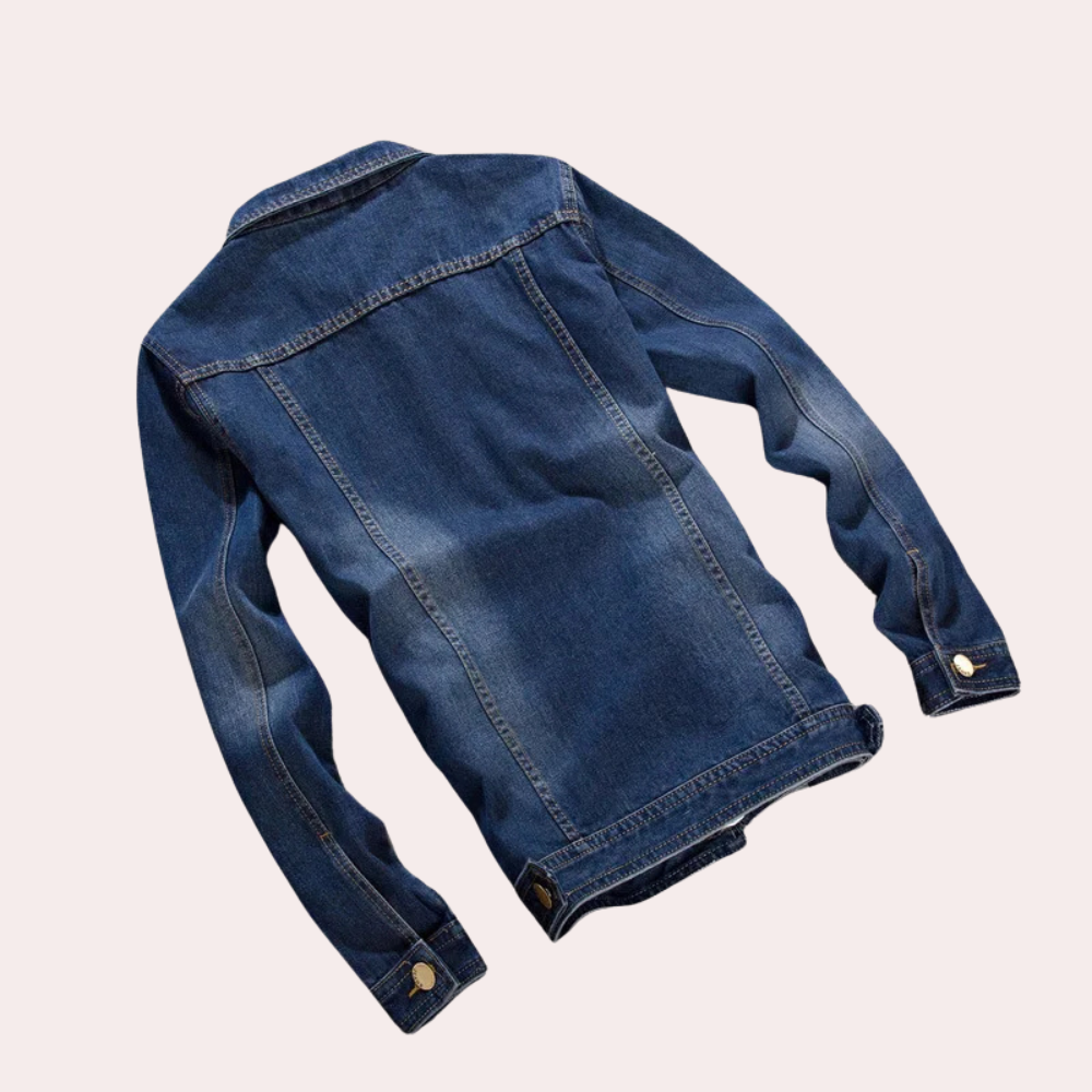 Marzio | Moderne Leren Jas voor Mannen