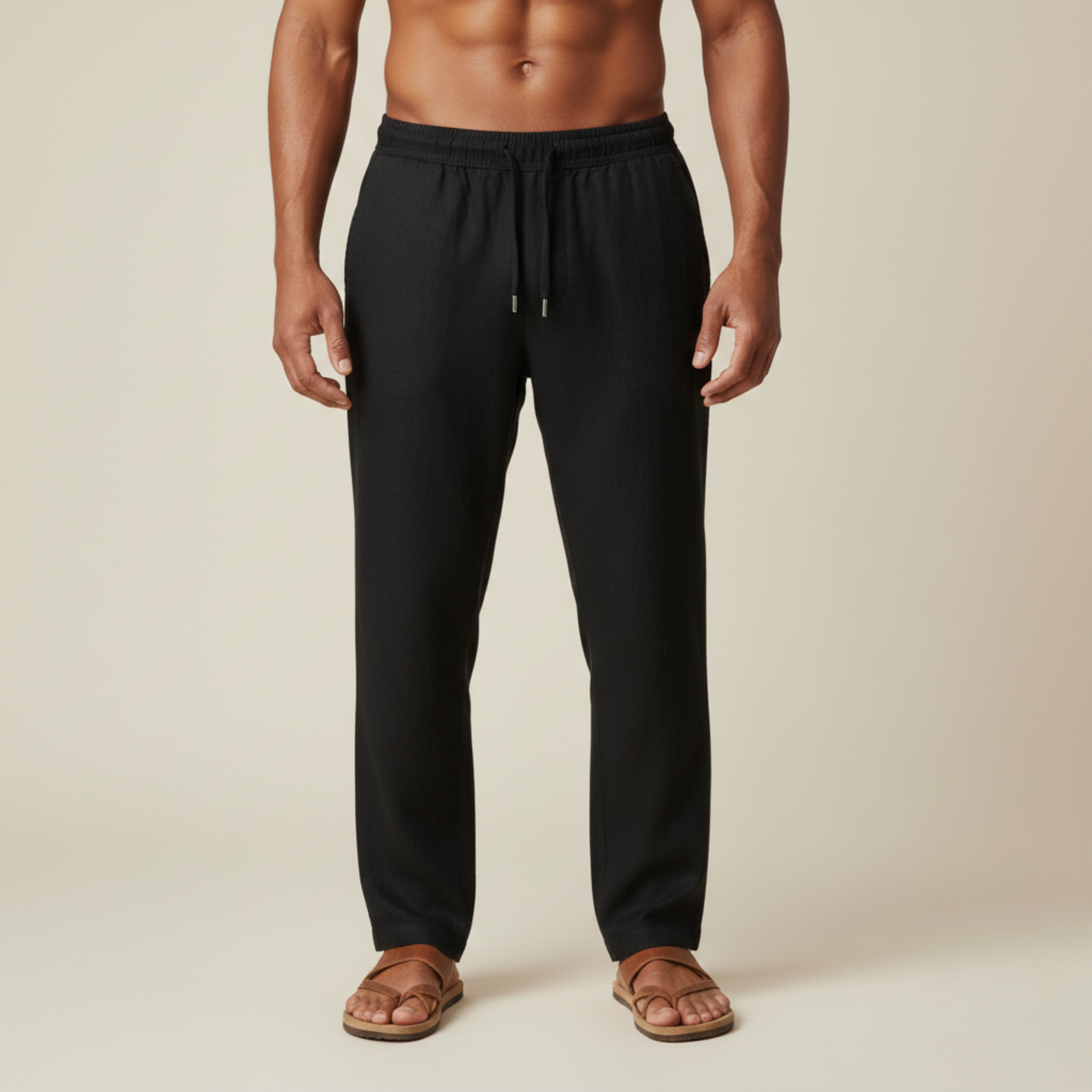 Nico | Linnen Broek Mannen – Comfortabel, Ademend & Casual 3