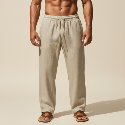 Nico | Linnen Broek Mannen – Comfortabel, Ademend & Casual 4