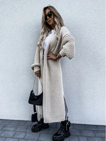 Kleurrijke Cardigan Lange Mouwen