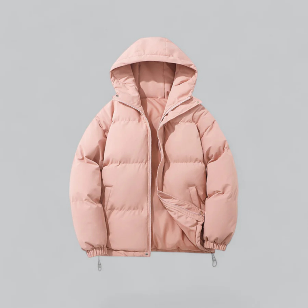 Heren Winterjas Gewatteerd Met Capuchon Warm en Comfortabel