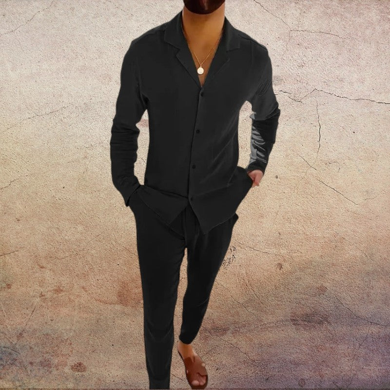 Heren Pak Set Tweedelig Enzo Stijlvol Design