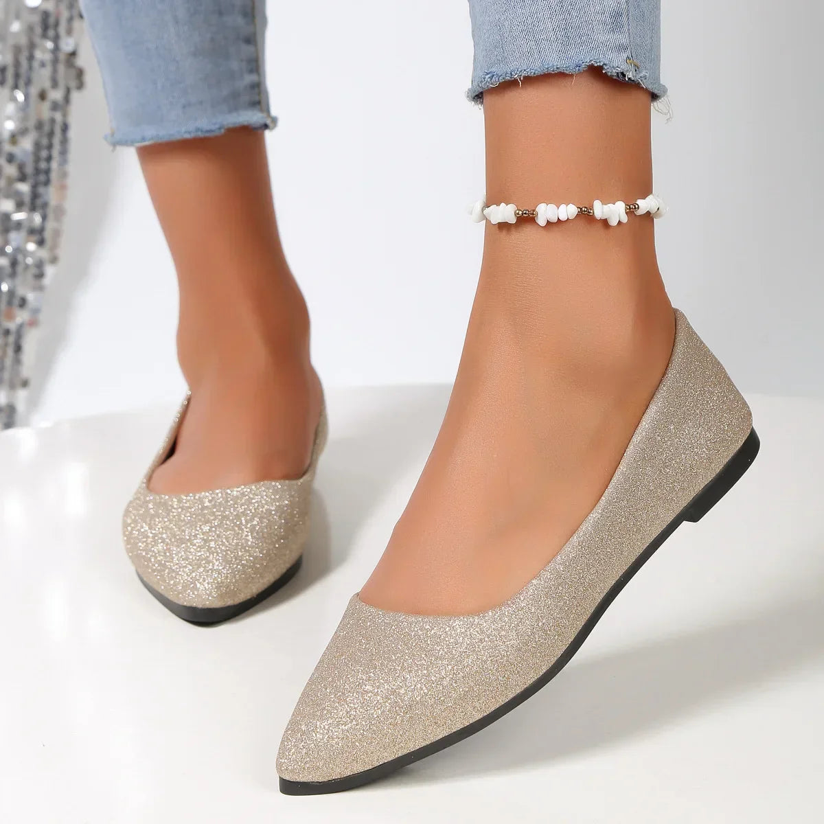 Zomer Ballerina's Riviera Stijl Leuke Dameschoenen