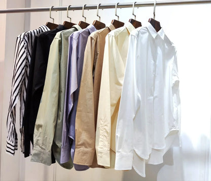 Klassieke Damesblouse Lange Mouwen Elegante Stijl