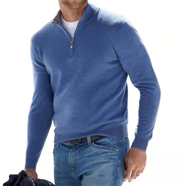 Heren Pullover V-hals Klassiek en Stijlvol