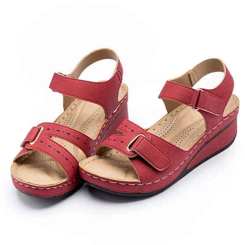 Elegante Zandalen voor Vrouw Santorini Stijl 2024