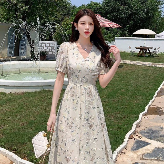 Zomerjurk Chiffon Fee Jurk voor Vrouw Lente Zomer - StudioMarella