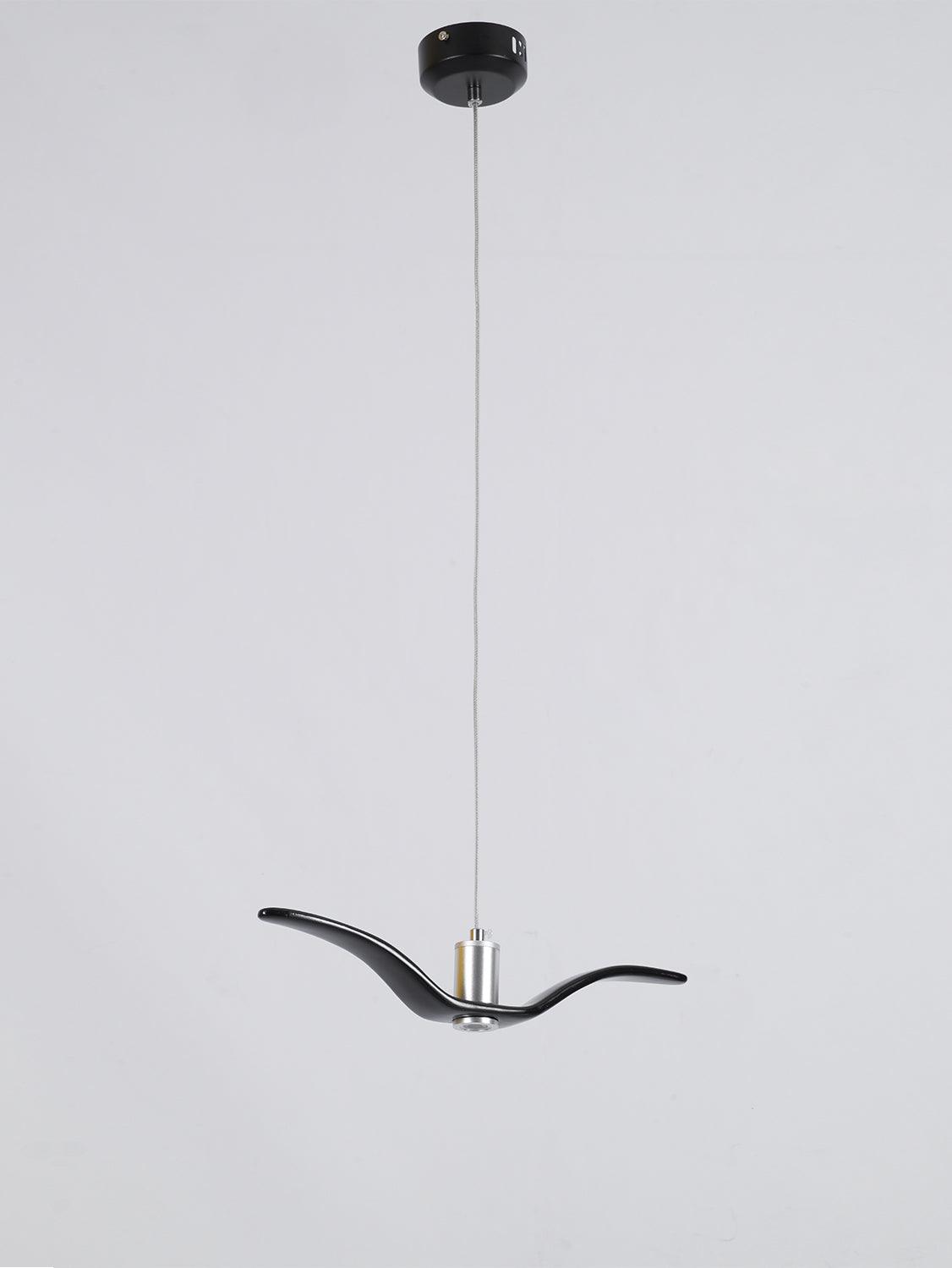 Hanglamp LED Vogeldesign Resin Aluminium Wit Zwart 3000K 4000K 6000K Woonkamer Pendellamp Minimalistisch Organisch Plafondlamp