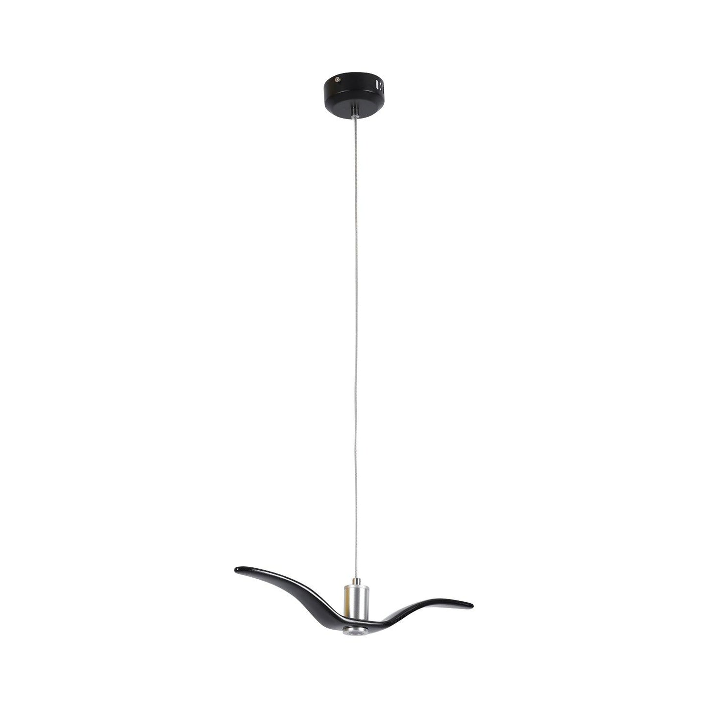 Hanglamp LED Vogeldesign Resin Aluminium Wit Zwart 3000K 4000K 6000K Woonkamer Pendellamp Minimalistisch Organisch Plafondlamp