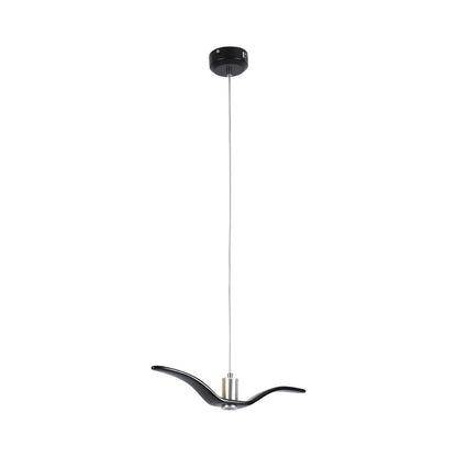 Hanglamp LED Vogeldesign Resin Aluminium Wit Zwart 3000K 4000K 6000K Woonkamer Pendellamp Minimalistisch Organisch Plafondlamp