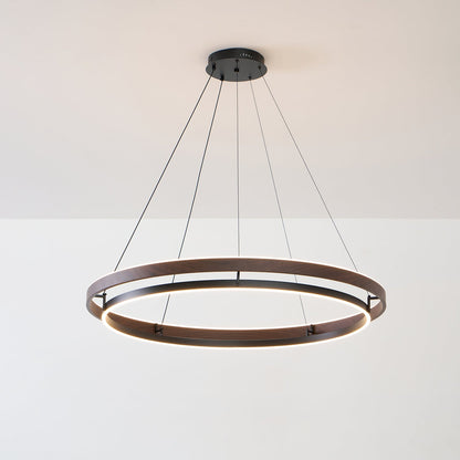 Moderne LED Hanglamp met Ringen – Design Verlichting met Warm Licht