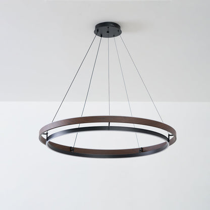 Moderne LED Hanglamp met Ringen – Design Verlichting met Warm Licht