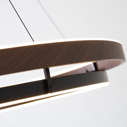 Moderne LED Hanglamp met Ringen – Design Verlichting met Warm Licht
