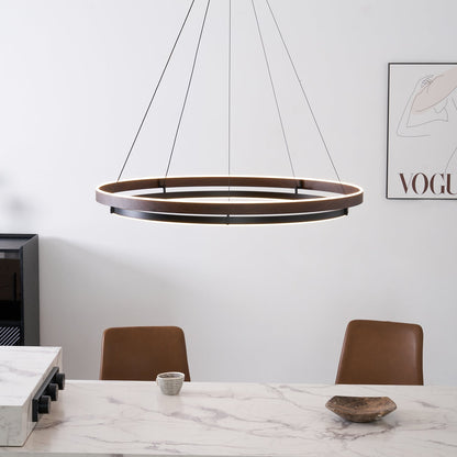 Moderne LED Hanglamp met Ringen – Design Verlichting met Warm Licht