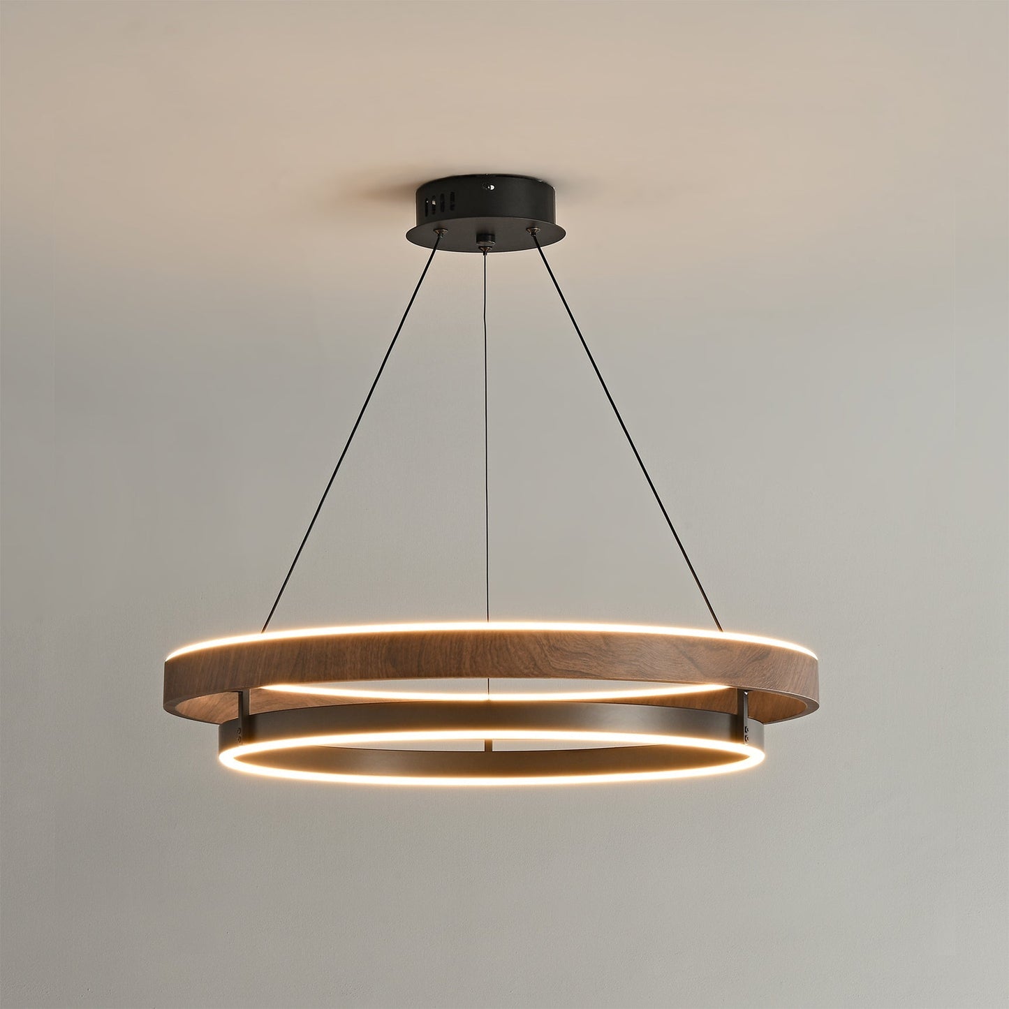 Moderne LED Hanglamp met Ringen – Design Verlichting met Warm Licht