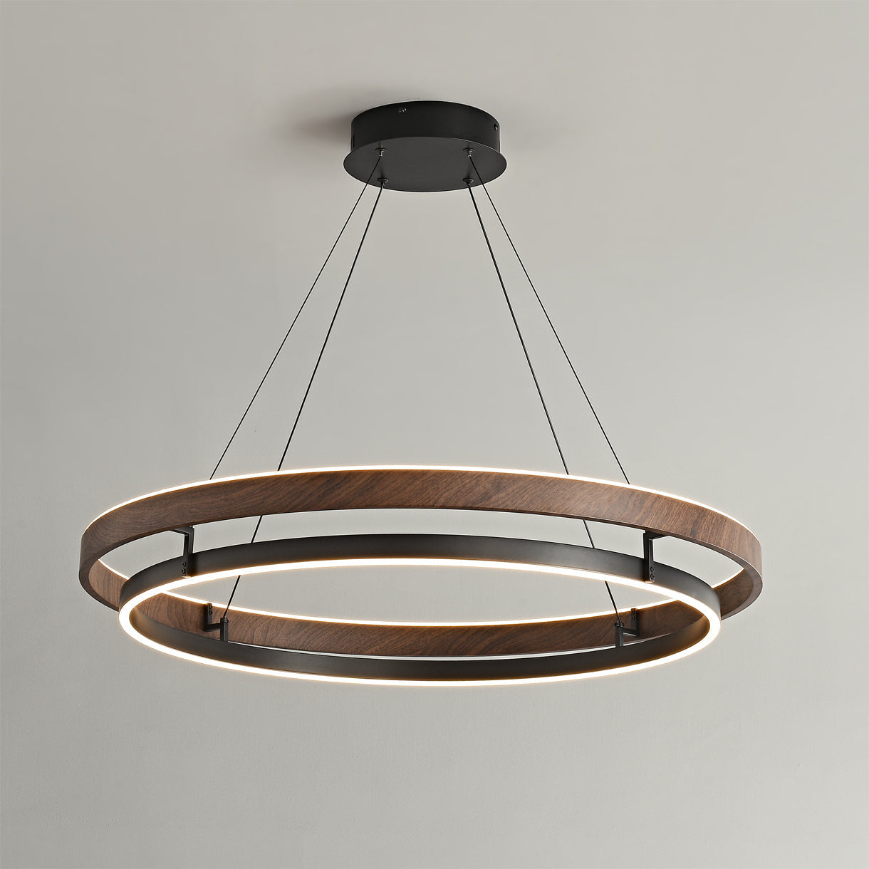 Moderne LED Hanglamp met Ringen – Design Verlichting met Warm Licht