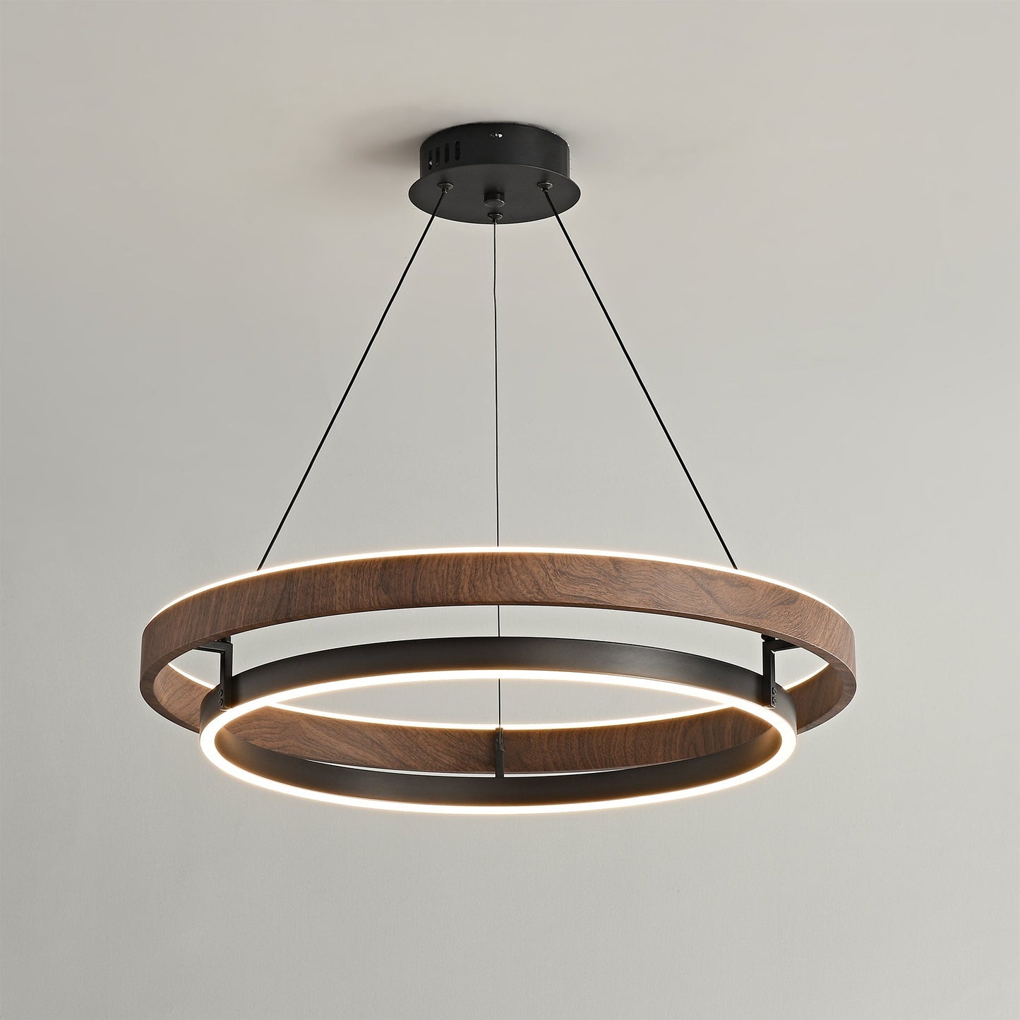 Moderne LED Hanglamp met Ringen – Design Verlichting met Warm Licht