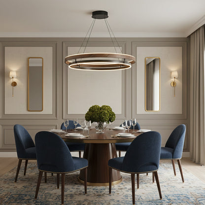 Moderne LED Hanglamp met Ringen – Design Verlichting met Warm Licht