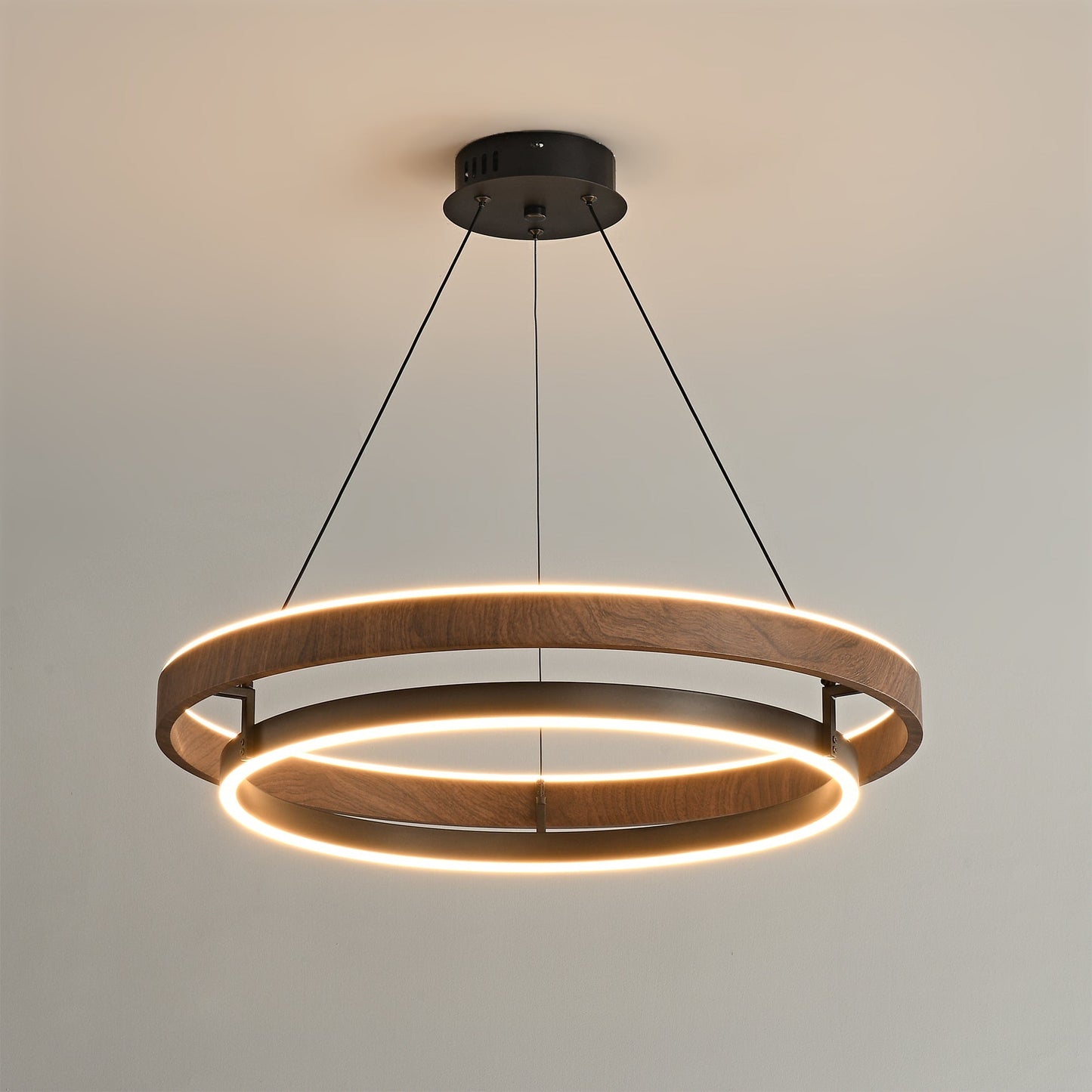 Moderne LED Hanglamp met Ringen – Design Verlichting met Warm Licht